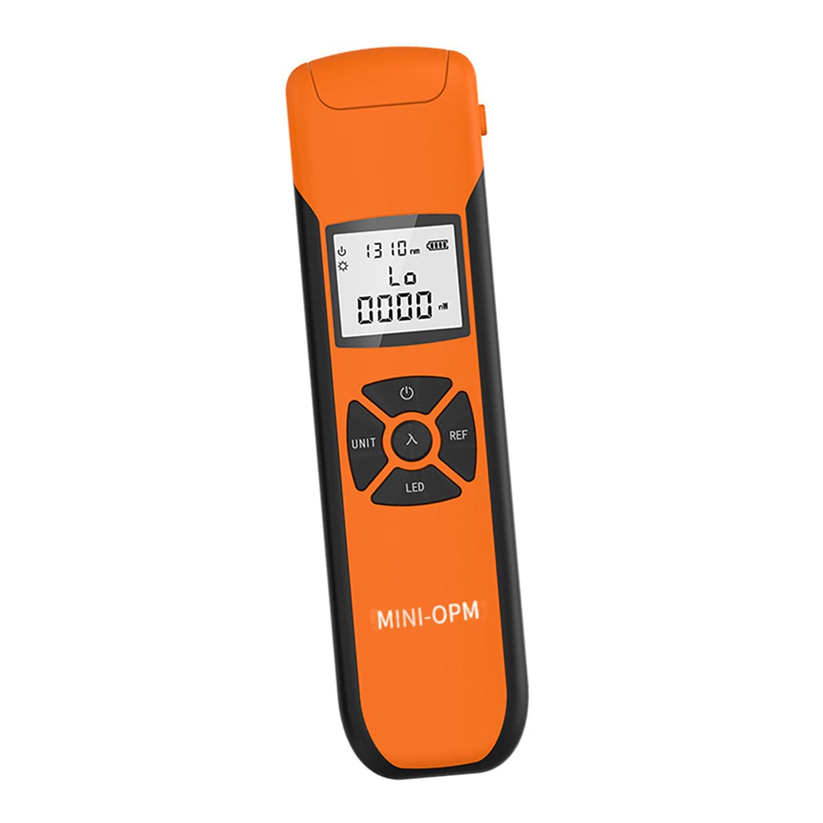 Optic Power Meter LCD Color Screen Optic Power Meter for Testing 7 Calibrated Wavelengths G1000