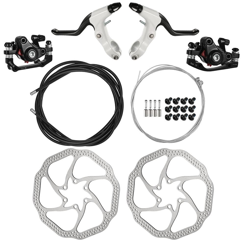 MTB Bike Disc Left Right Brake Kit Hand Brake Lever Shifter Derailleur Cable Shift Inner Wire Set