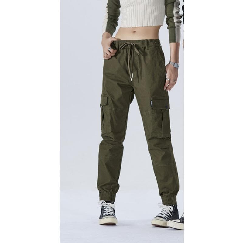 Fleece Thickened Casual Pants for Men's New Loose Foot Partitions Top Pants Versatile Sport Pants 6XL