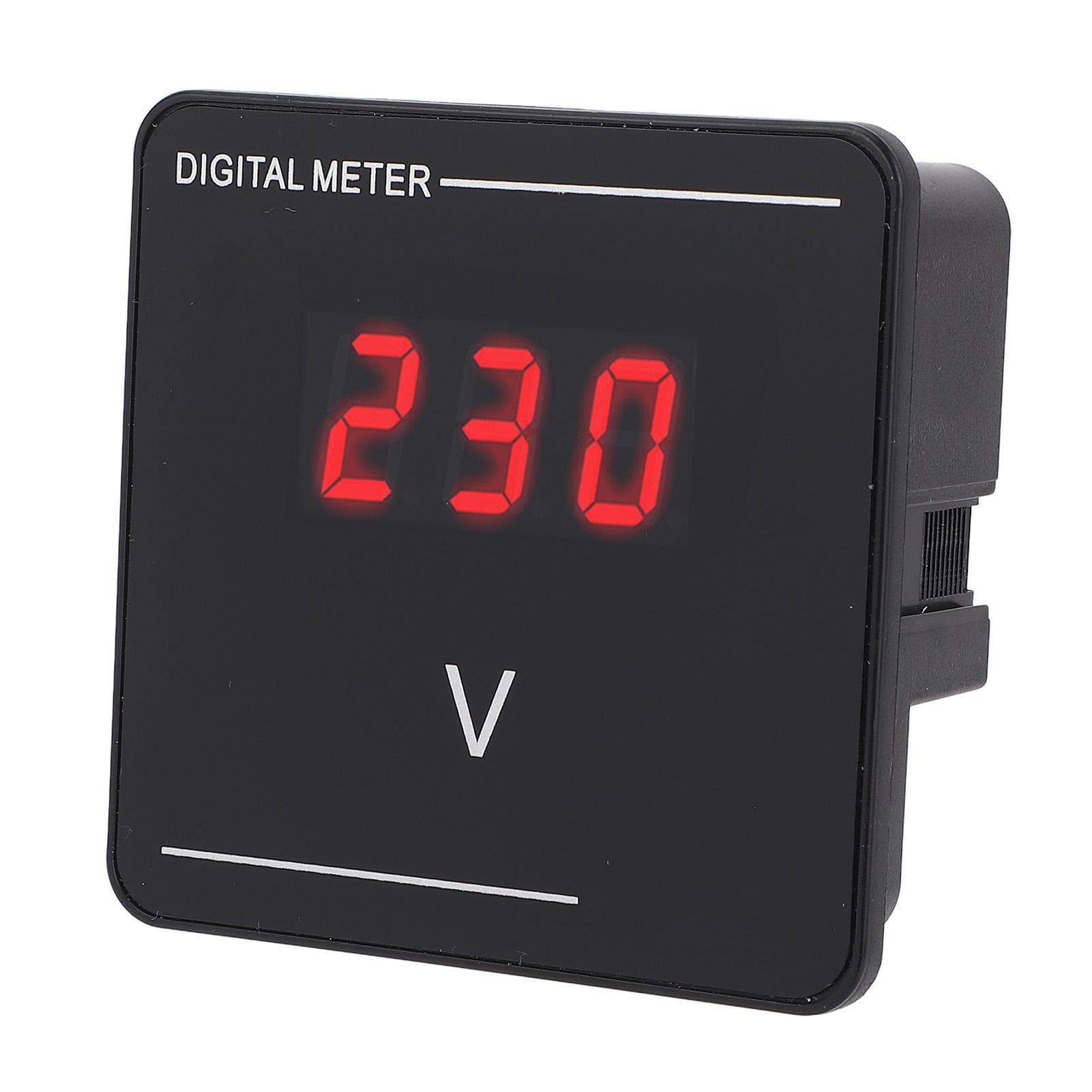 AC Voltage Measurement Meter Red LED Digital Display Voltage Tester for Industrial Automation