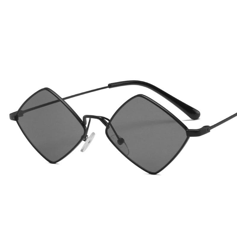 New Diamond Square Sunglasses Women Mirror Metal UV400 Sun Glasses Fashion Men Shades Outdoor Party Brand Design