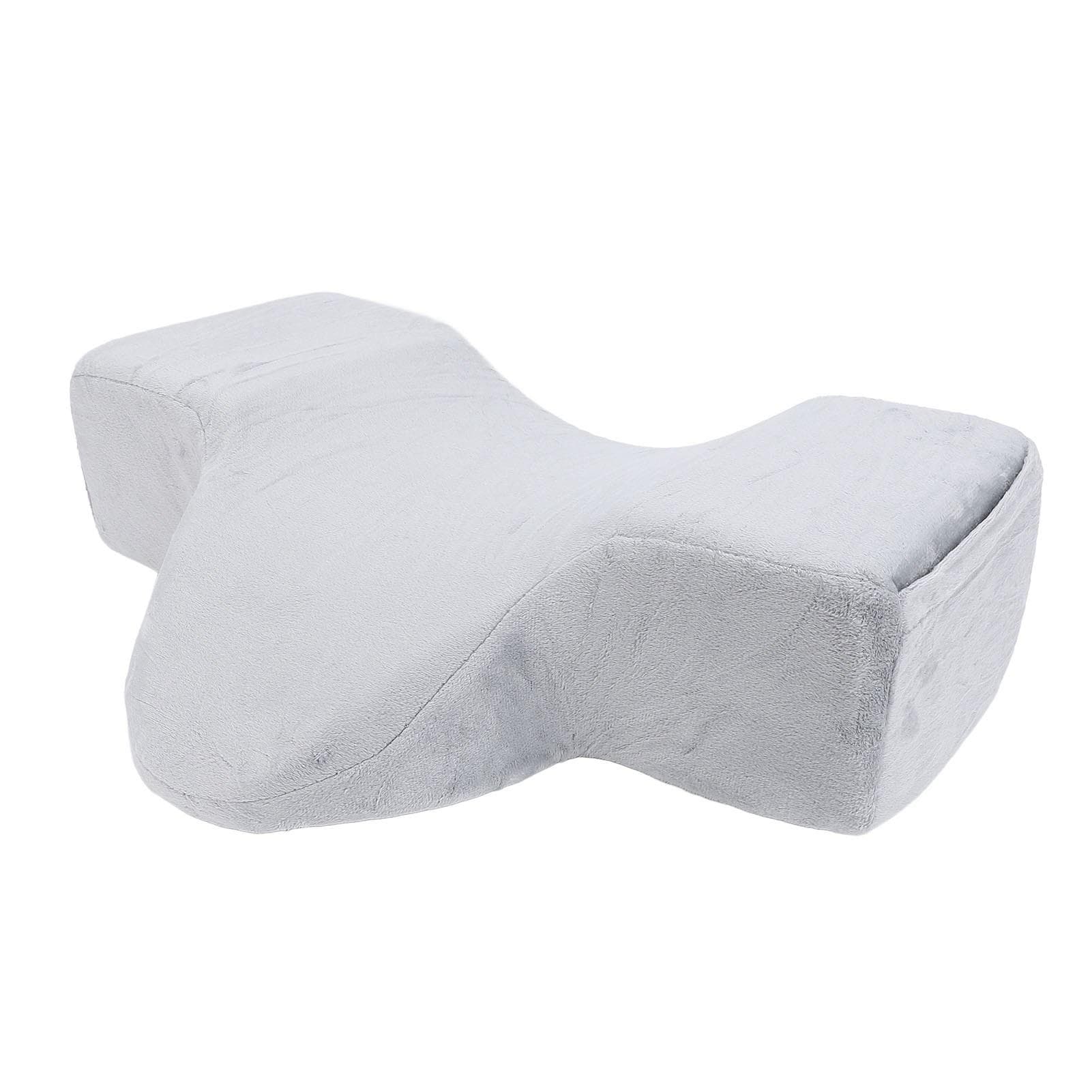 Eyelash Extension Pillow Comfortable Memory Foam Cervical Support U Shaped Neck Pillow for Lash gray