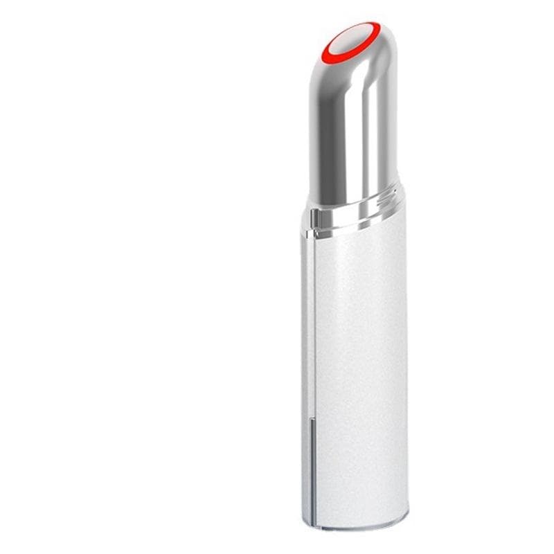 Eye Beauty Instrument Eye Beauty Instrument Eye Vibration Massage Eye Cream Introducer Rechargeable Heating Eye Iron white