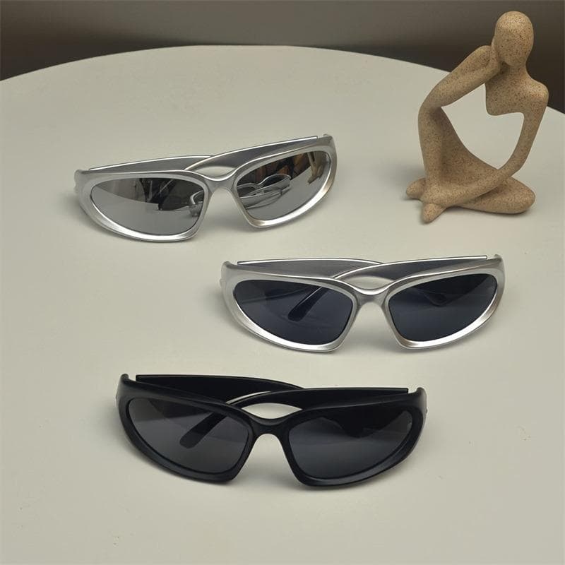 3 pairs Y2K trendy men glasses casual wear fashionable eyewear for daily use