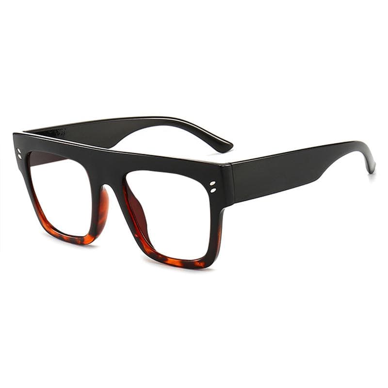 Men Luxury Vintage Eyeglasses Minus 0 to 6 Black Optical Clear Blue Light Blocking Myopia Glasses for Male Myopia -6