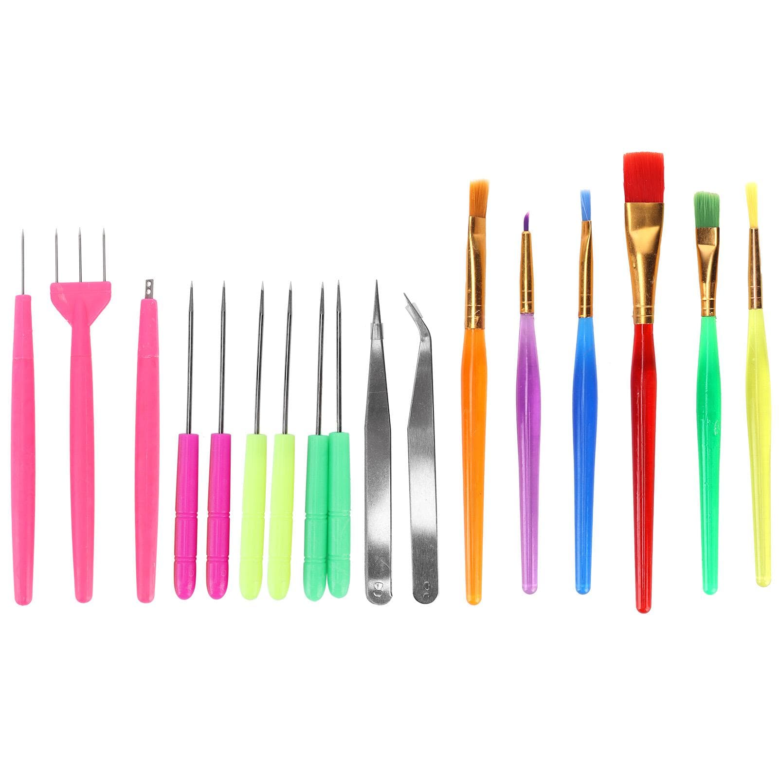 17Pcs/Set Cookies Brush Set Fondant Stirring Pin Cake Decoration Tool for Home Bakery