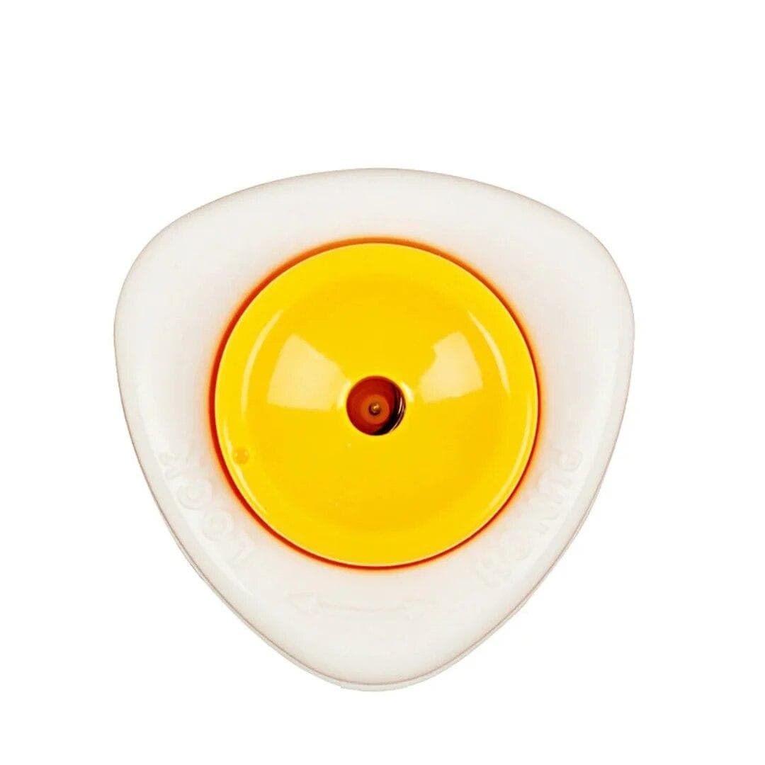 Plastic Creative Egg Piercer Pricker With Lock Easter Egg Piercer Safety and Easily Craft DIY Maker Egg Dividers Egg Tool yellow