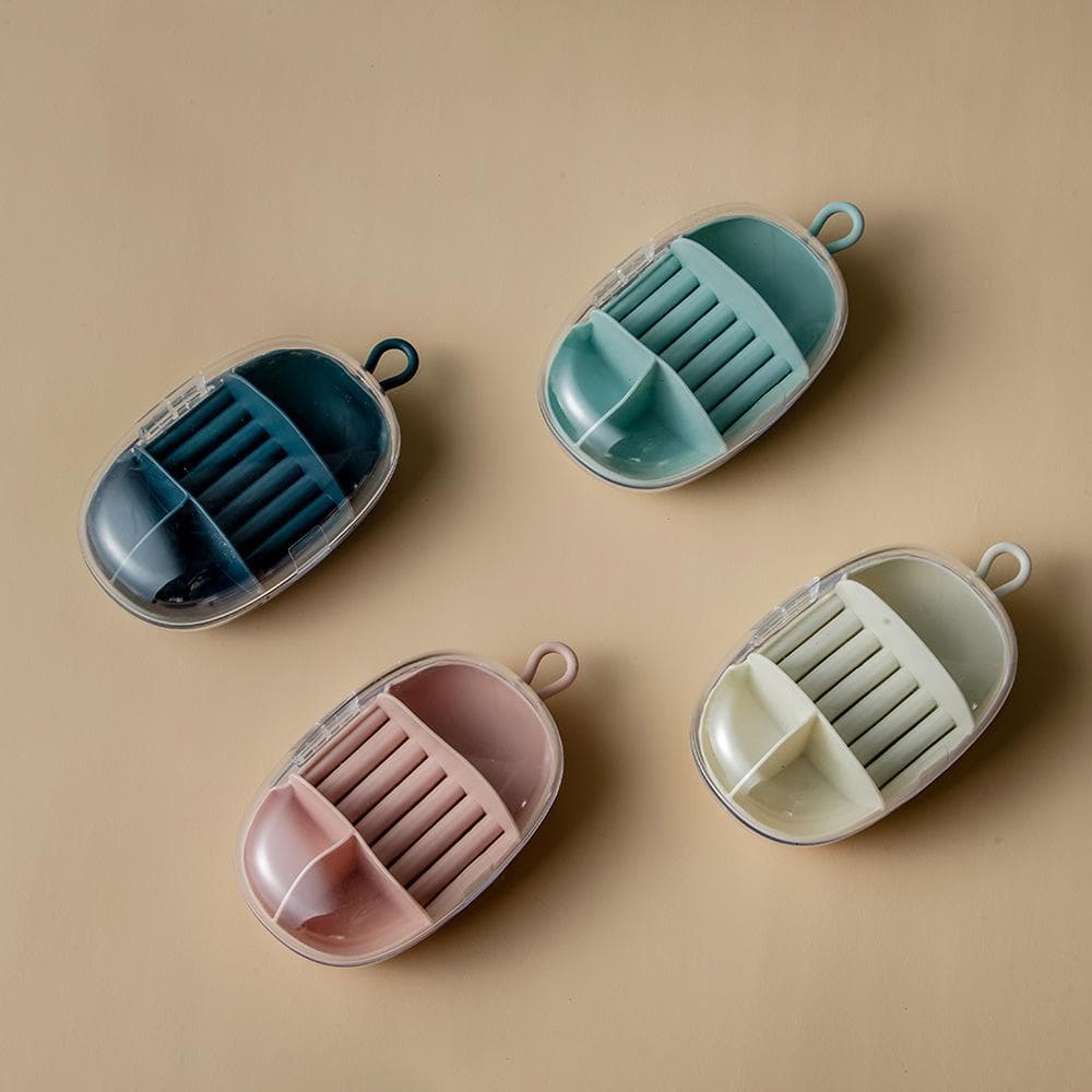 1 Piece Girls Jewelry Organizer Display Travel Jewelry Case Boxes Earrings Necklace Ring Portable Jewelry Box Storage navy blue