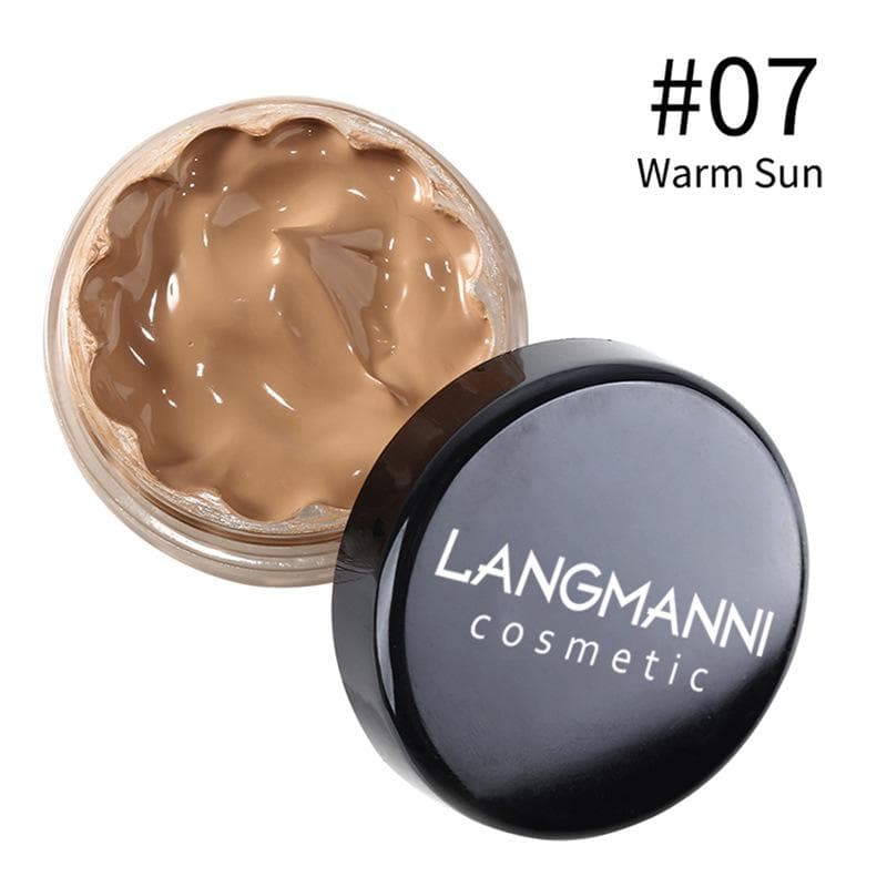 Professional Full Coverage Concealer Foundation Concealers Waterproof Moisturizing Brightening and Long-Lasting Liquid Base Makeup for a Natural Look