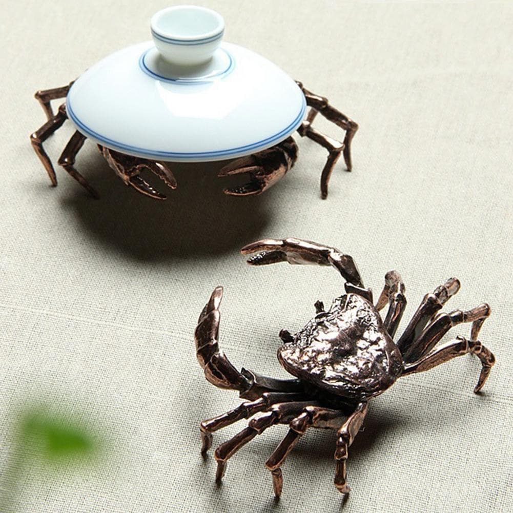 Innovative Animal Shape Teapot Lid Holder Stand Tea Pet Ornament Decorn Tea Ceremony Accessory