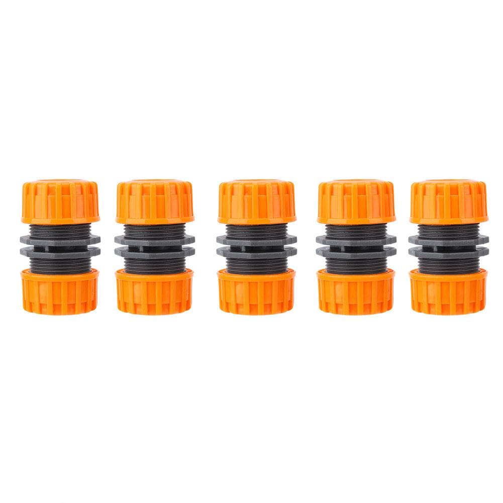 5Pcs 1/2 Hose Extension Connector Joint Home Garden Water Hose Repairing Tool