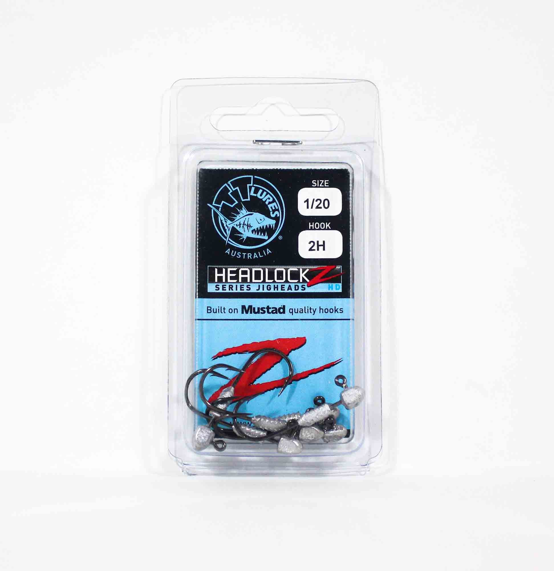 Tackle Tactics TT Headlockz HD Jig Head 1/20 oz 2 6/pack (3504)