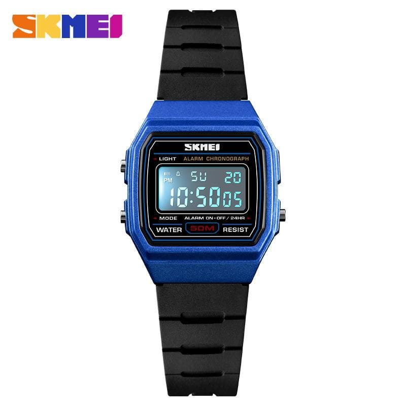 skmei new color multi-functional waterproof children s electronic watch cross-border light and