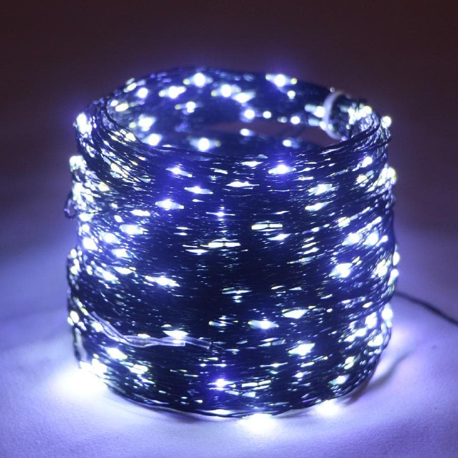 10M/50M/200M LED Green Wire String Lights Christmas Fairy Lights Garland With Remote Outdoor Christmas Tree Decor Lights For New Year Party Home Patio 200M 2000LED cool white