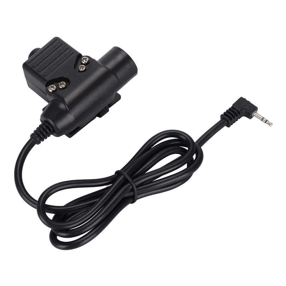 Multi Functional 2.5mm Single Hole PTT Cable Suitable For Radio Walkie Talkie
