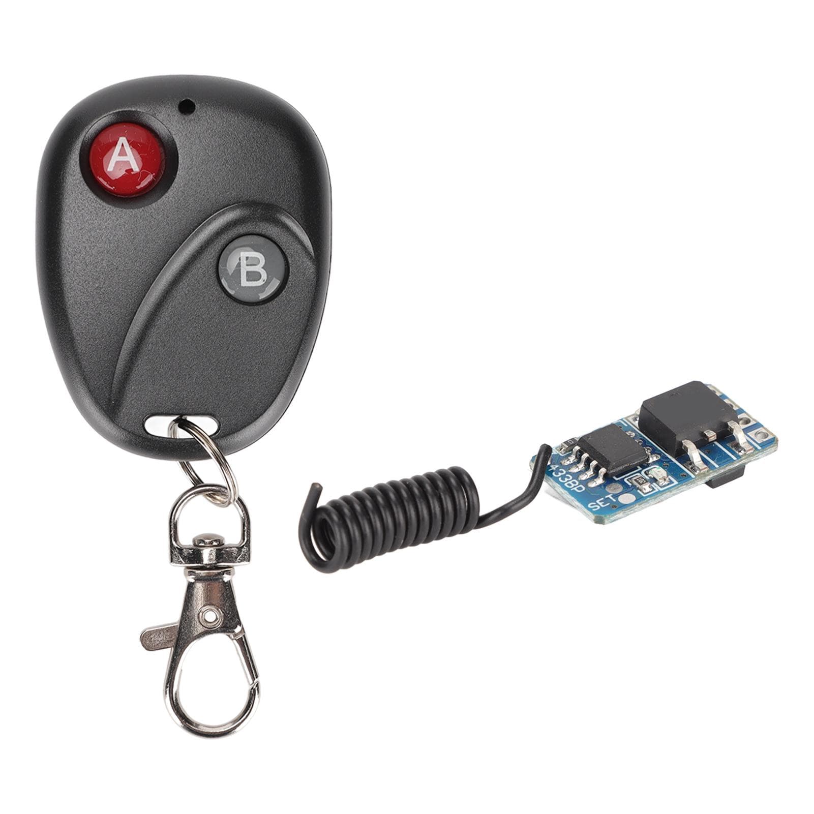 Relay Remote Control Switch 433MHz DC12V Wireless Remote Transmitter and Receiver for Home