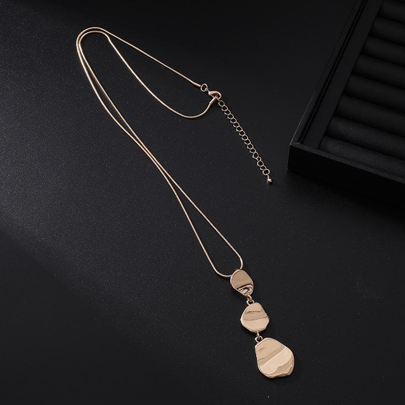 's hot-selling European and American fashionable simple light luxury irregular geometric