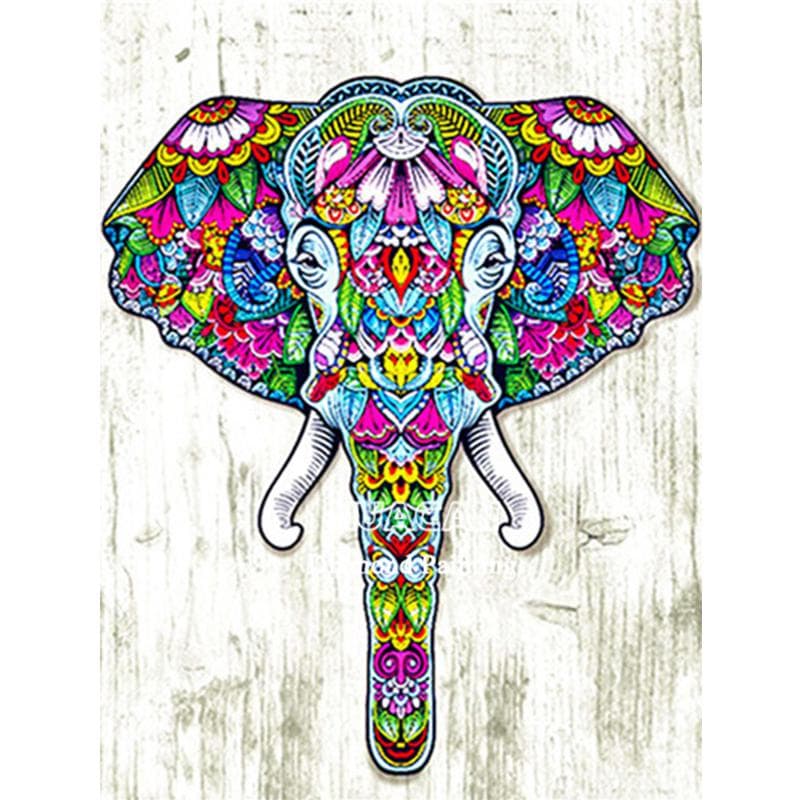 Diamond Embroidery Animal elephant Diamond Painting Full Round Picture Of Rhinestone Decor 20X30CM