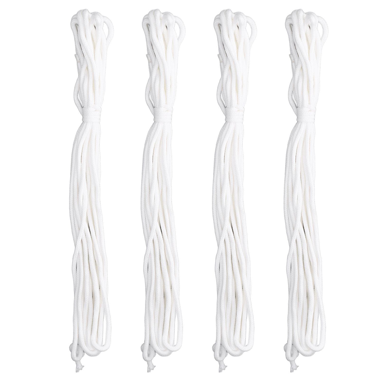 4Pcs Self Watering Cotton Rope Wick Cord Hydroponic Wicking Cord for Indoor Outdoor Potted Plant