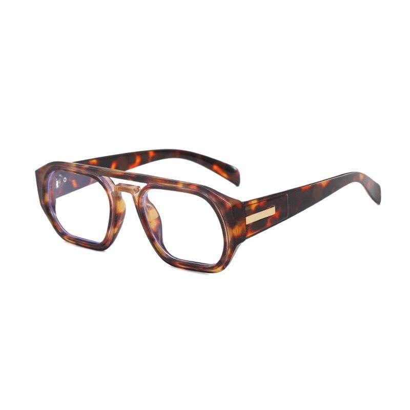 New Vintage Square Sunglasses for Women Men Retro Rectangle Sun Glasses Oval Eyewear Oculos De Sol Unisex Fashion Eyeglasses MULTI