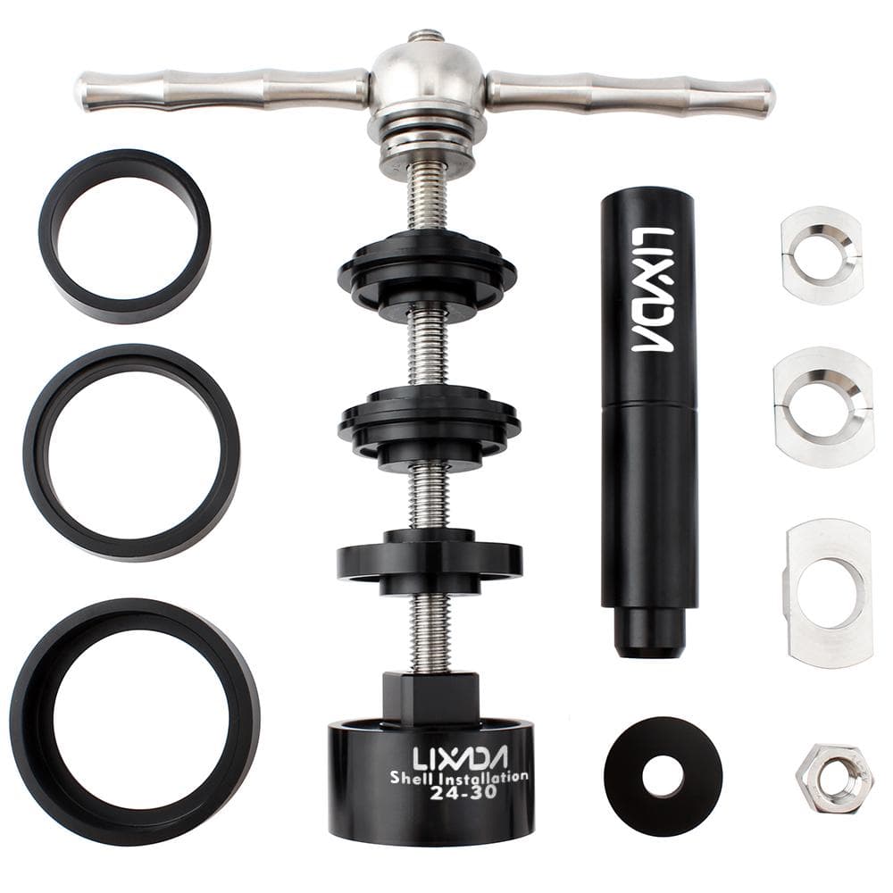 Lixada Bicycle Bottom Bracket Install and Removal Tool Kit Bike Bottom Bracket Remover for Professional Version