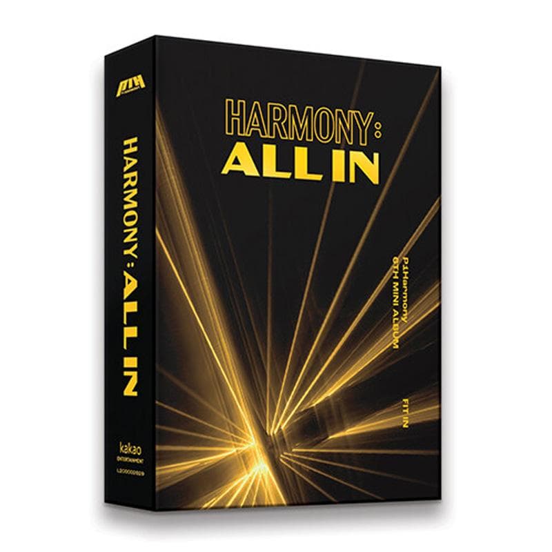 P1Harmony - 6th mini album HARMONY: ALL IN (FIT IN VER./ PLVE) 1PCS