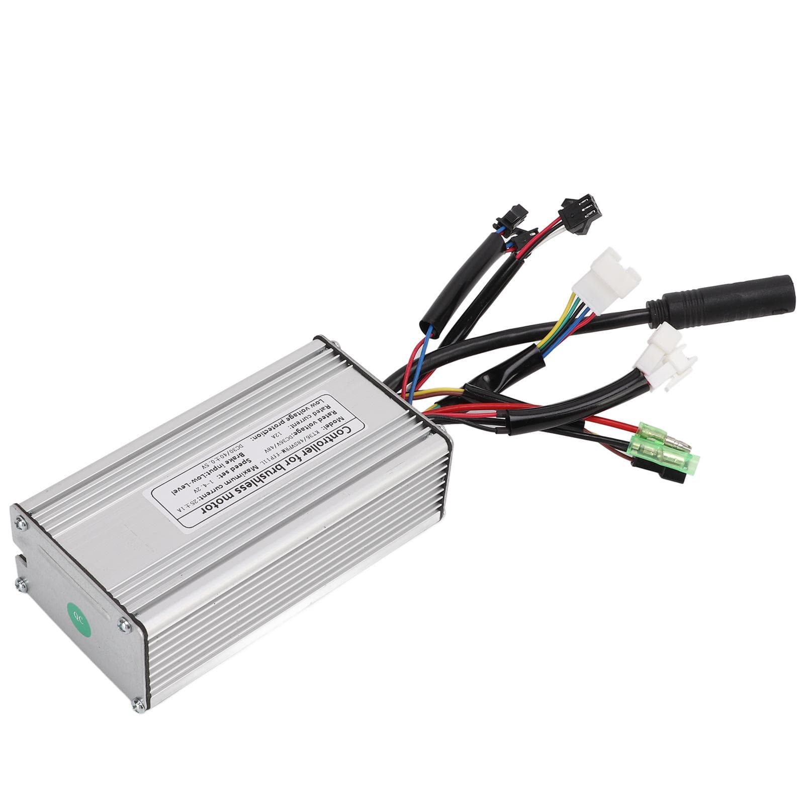 36V 48V 25A Electric Bicycle Controller with Double Light Cable Heat Dissipation 9 Tubes Controller