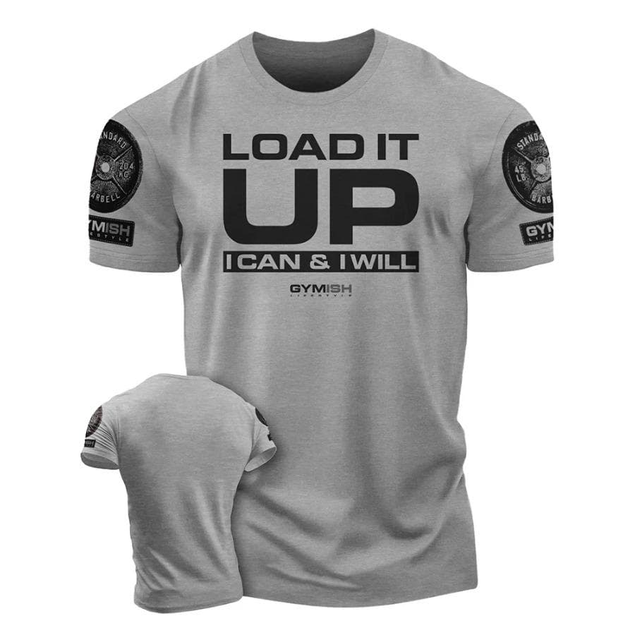 3D Printed Recover Fully Workout T-Shirt Funny Gym T-Shirt High Quality Cotton Men's Short Sleeves Muscle Man Tough Guy T-Shirt L
