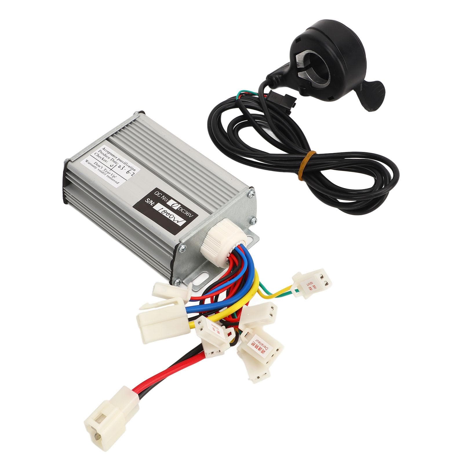 36V 1000W Controller Thumb Throttle Kit Electric Bike Bicycle Tricycle Conversion Kit