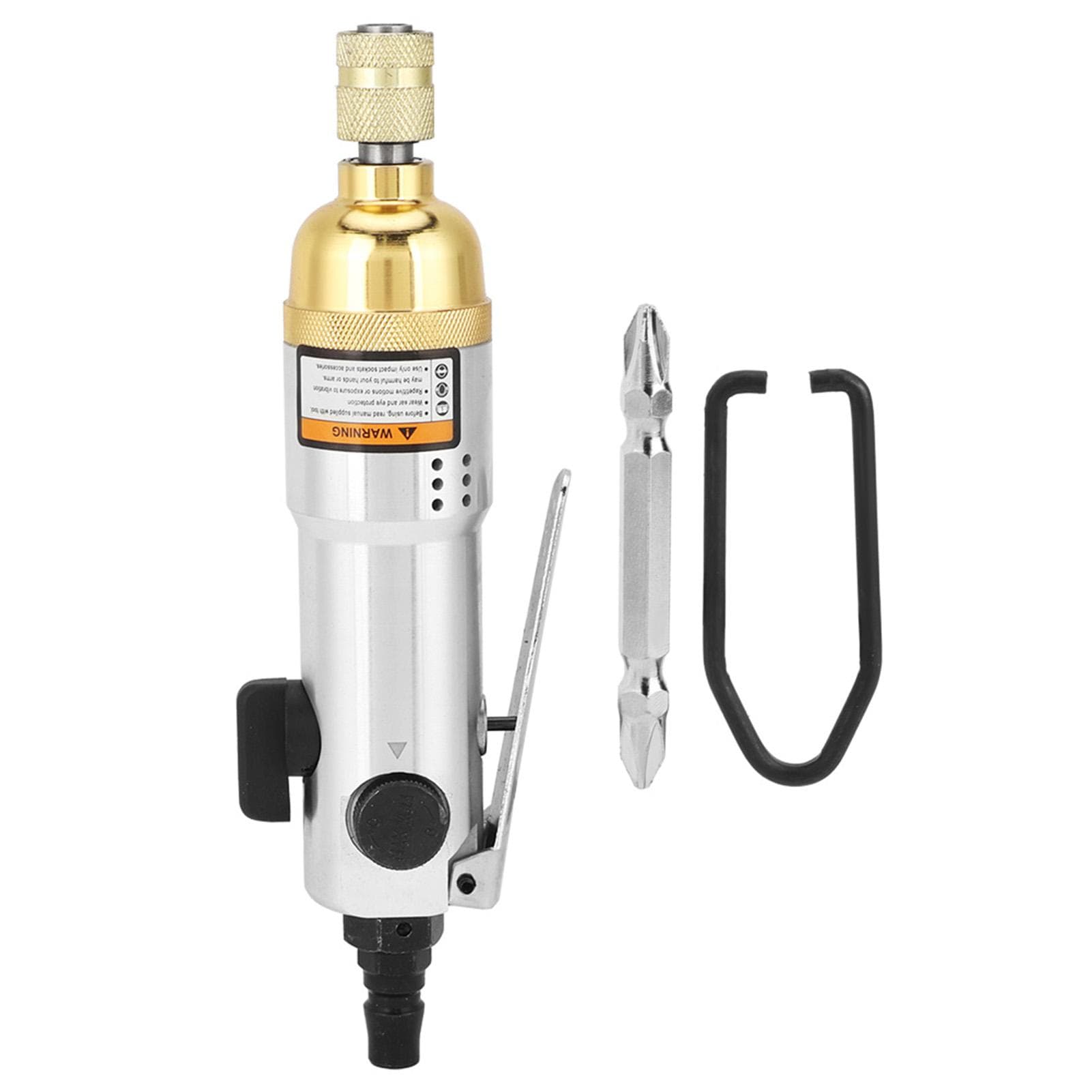 Straight Hand 14 Pneumatic Air Screwdriver Tool 14 Chuck Reversible Screwdriver 10500rpm