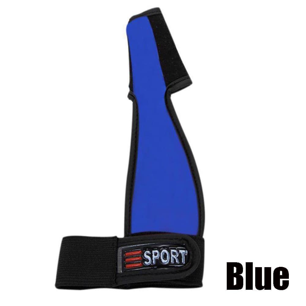 Fish Equipment Non-Slip Protector Sport Fishing Gloves Breathable Single Finger Anti-Slip Blue