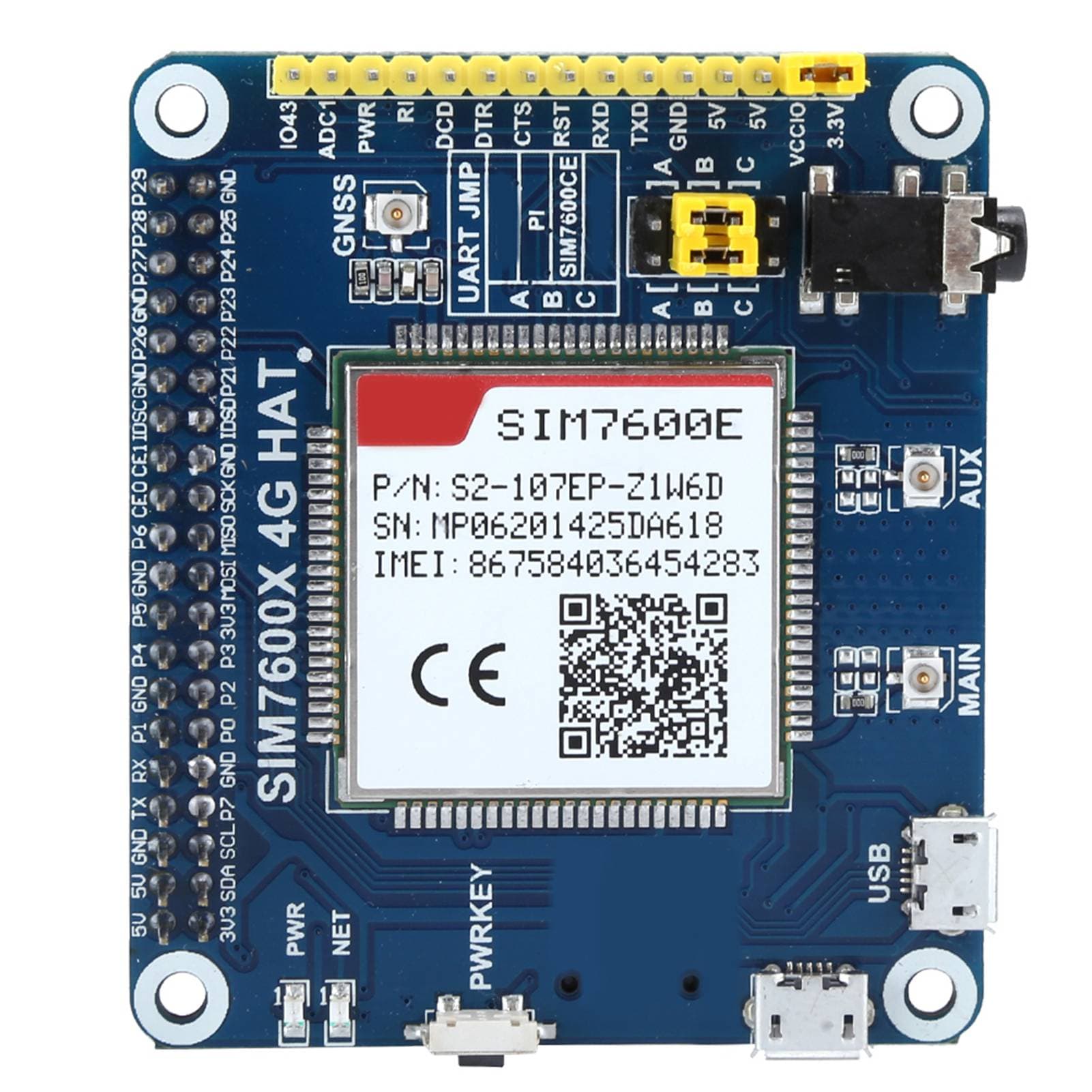 SIM7600E Module Support for LTE Cat‑13G2G Communication Professional GNSS Positioning