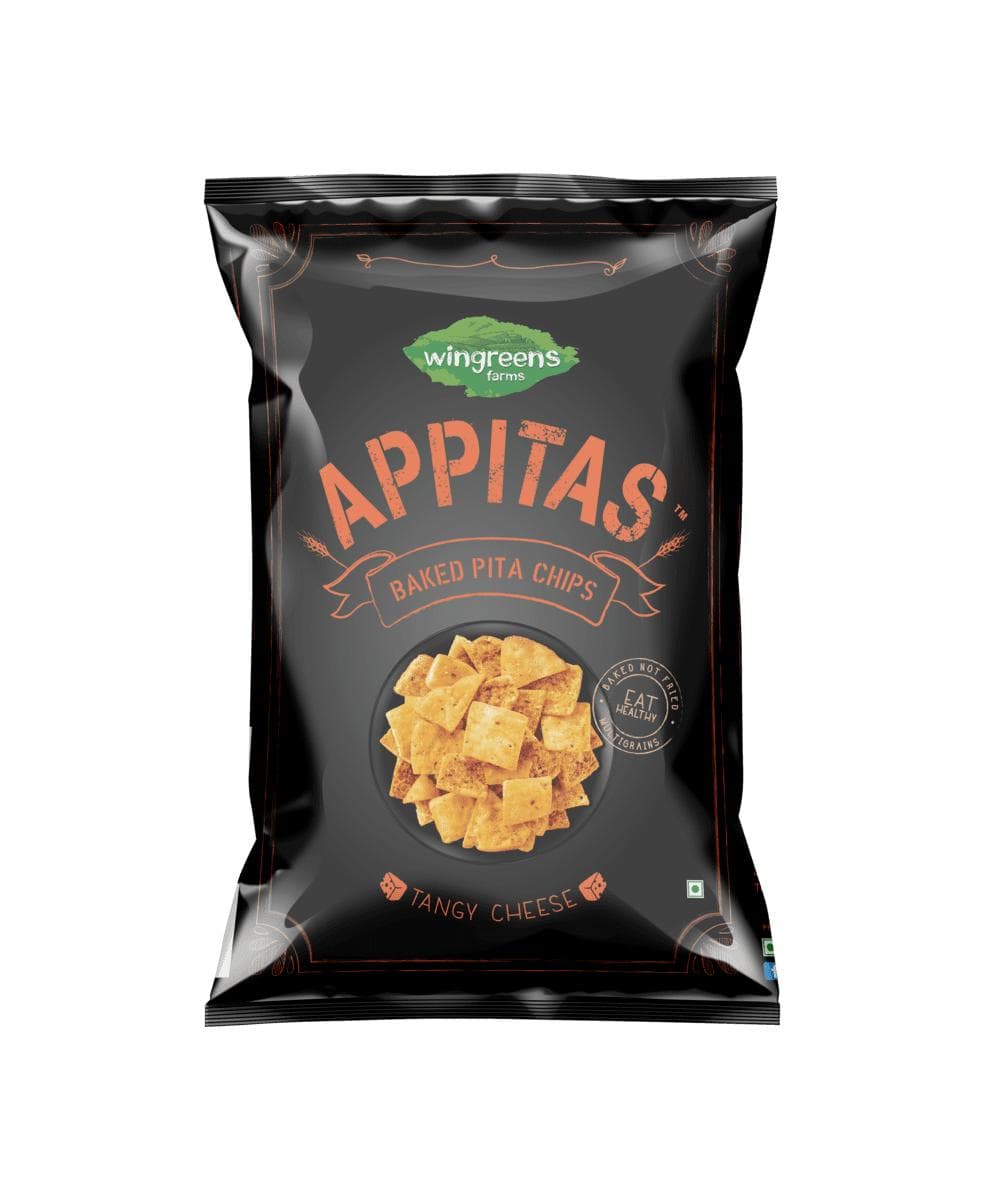 Pita Chips with Spicy Cheese (60 g), Tangy Cheese Pita Chips Wingreens Farms