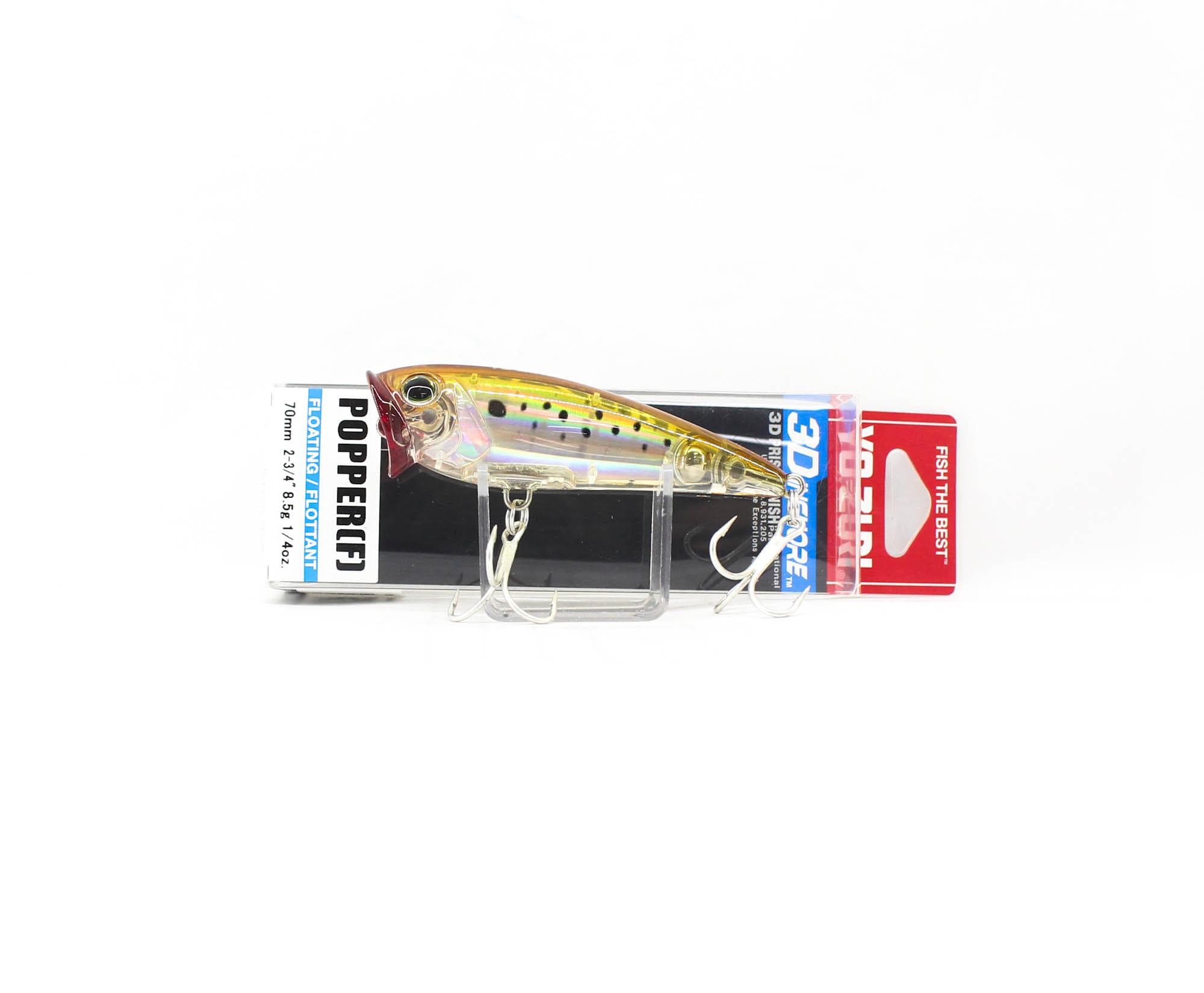 Yo Zuri Duel 3D Inshore Popper 70 Floating Lure R1210-HPBK (3457)