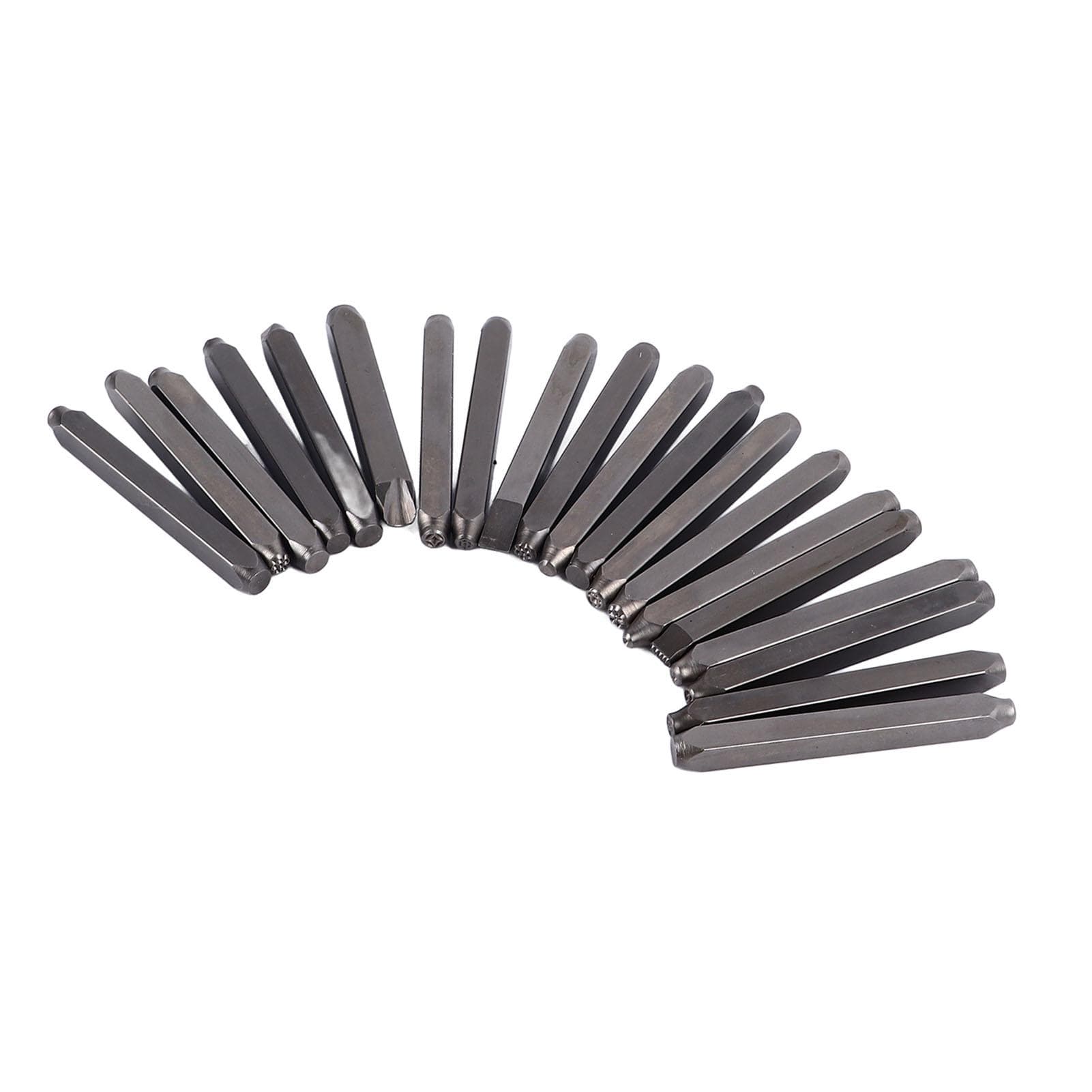 20pcs DIY Flowers Stamps Tool Various Patterns Carbon Steel Metal Jewelry Stamping Set for