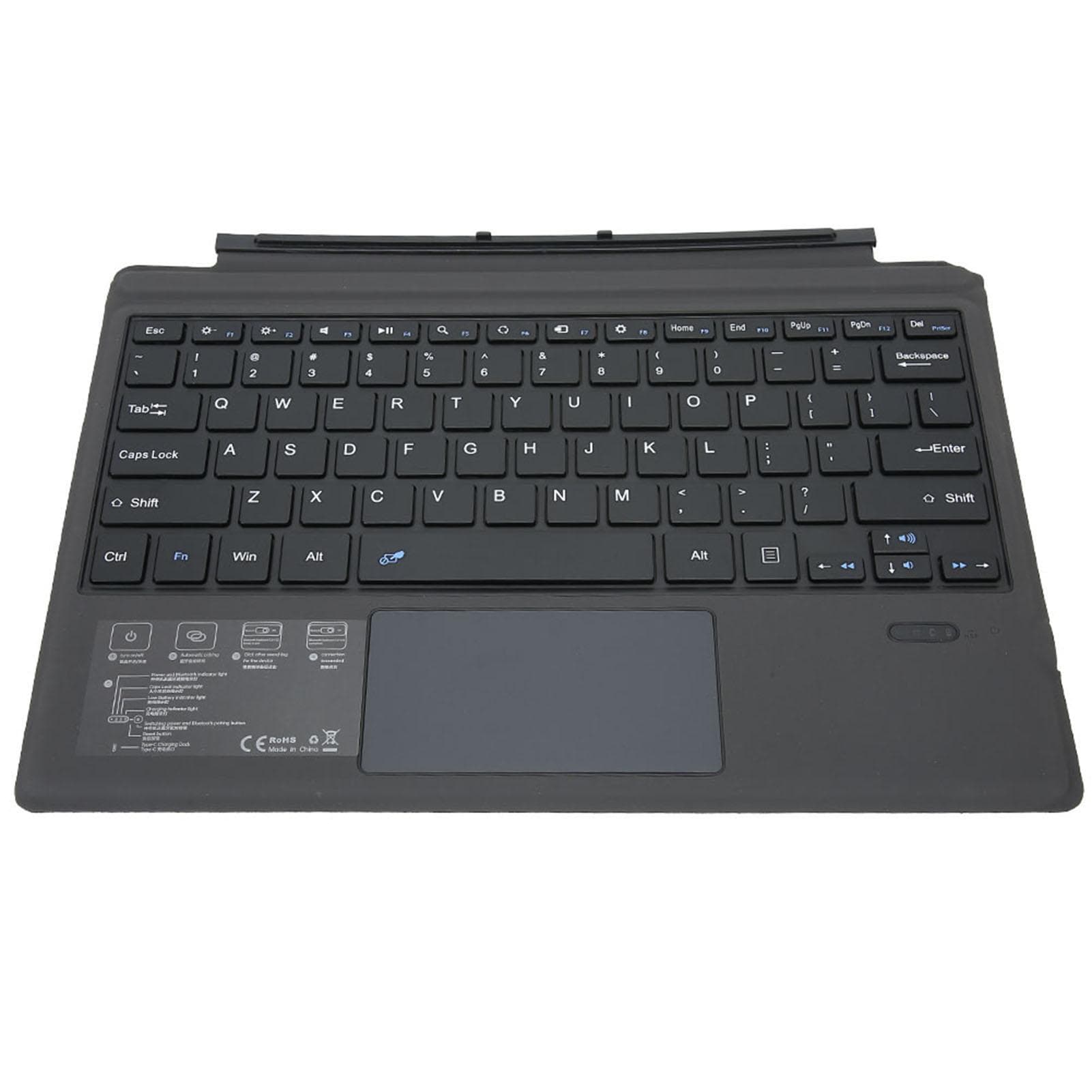 Bluetooth Wireless Magnetic Absorption Slim Keyboard For Microsoft surface pro345 Tablet PC