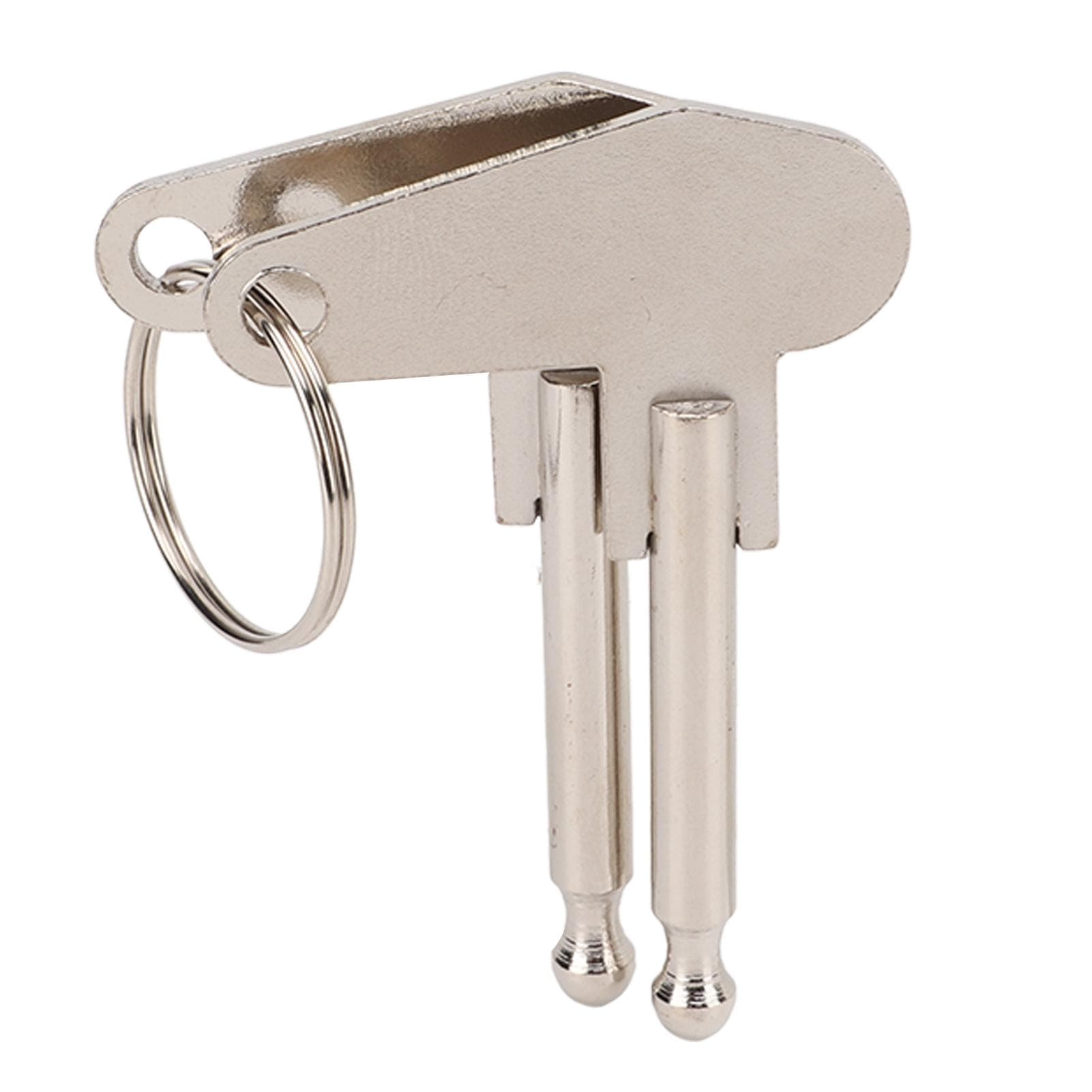 2pcs Ignition Key Metal 5mm Diameter Vintage Universal for Tractor Excavator Truck