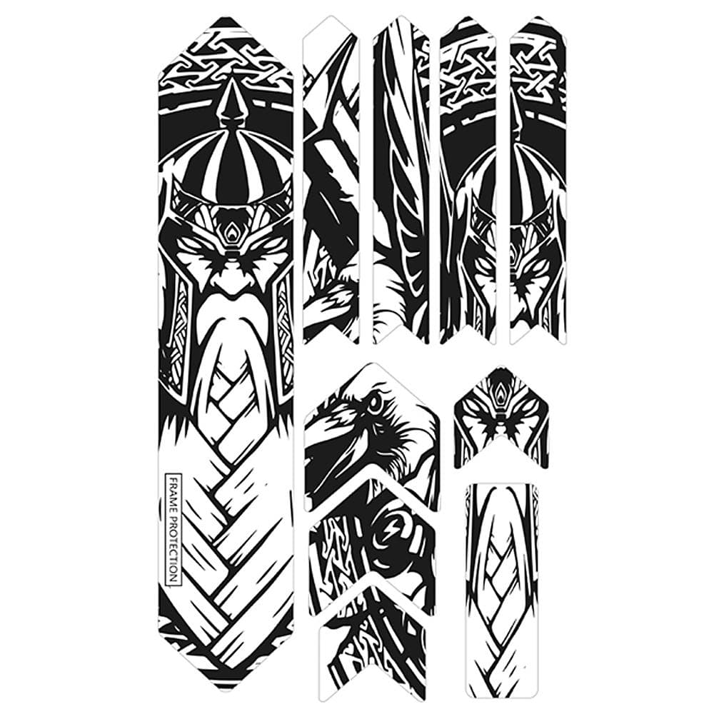 Bike Frame Sticker Mountain Bike Scratch Resistant Frame Protector Removable Sticker Road Bicycle Type 5