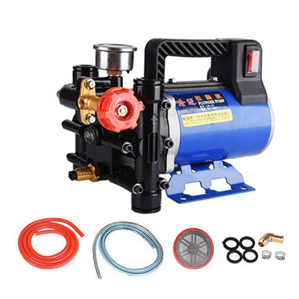 Electric Double Cylinders Piston Pump High Pressure Garden Spraying Watering Tools Car Washer 48V multicolour