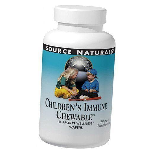 Wellness Children's Immune Chewable, Source Naturals (71355023) 60tab Berry
