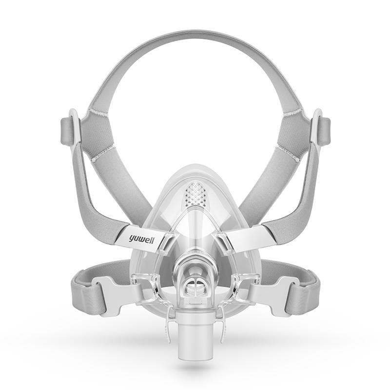YUWELL YF-02 Cpap Masks Full Face Mask Sleep Apnea Mouth And Nasal Mask With Headgear for cpap machines for sleep apnea L