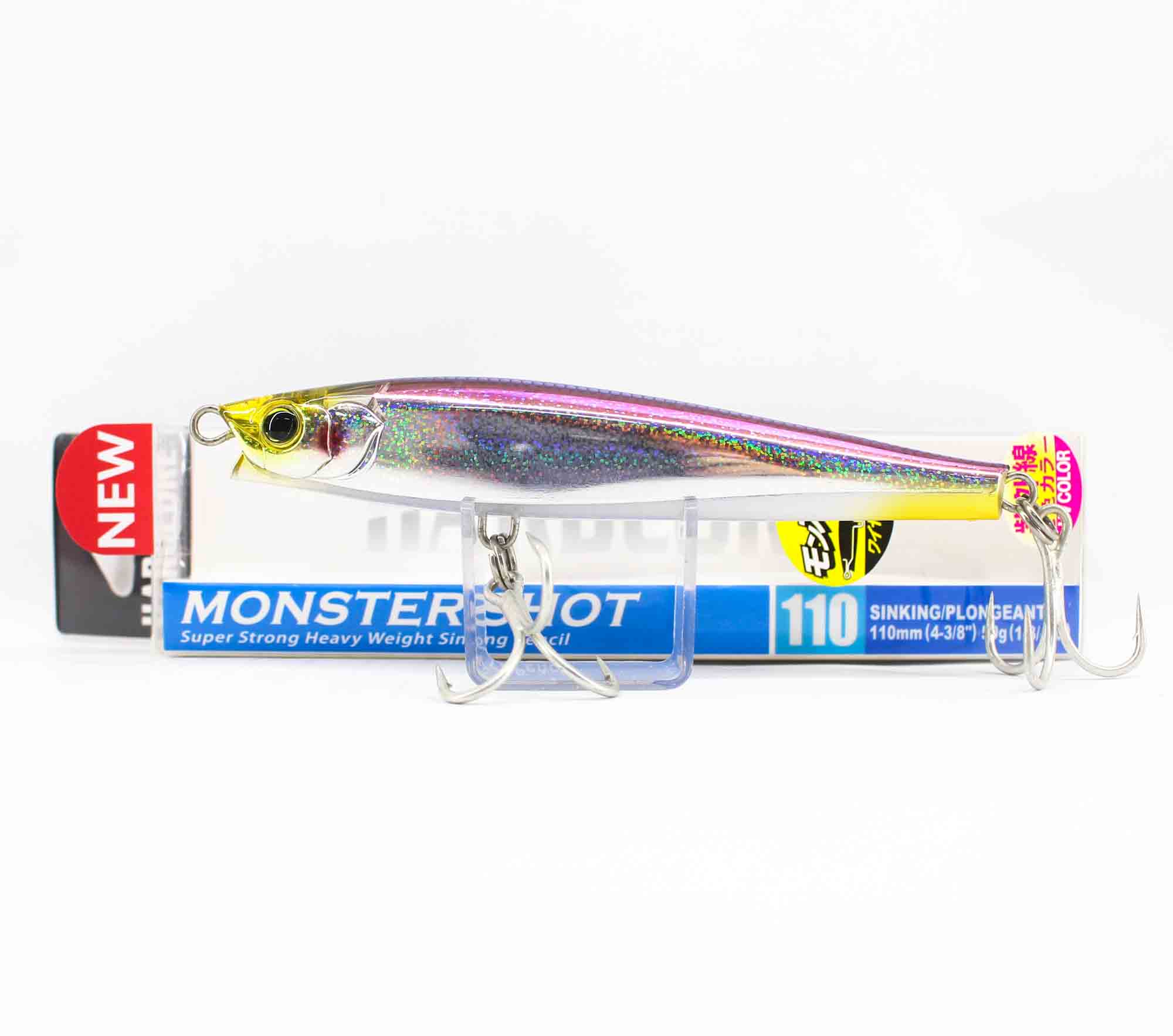 Yo Zuri Duel Hardcore Monster Shot 110 Sinking Lure F1208-HKVK (5618)
