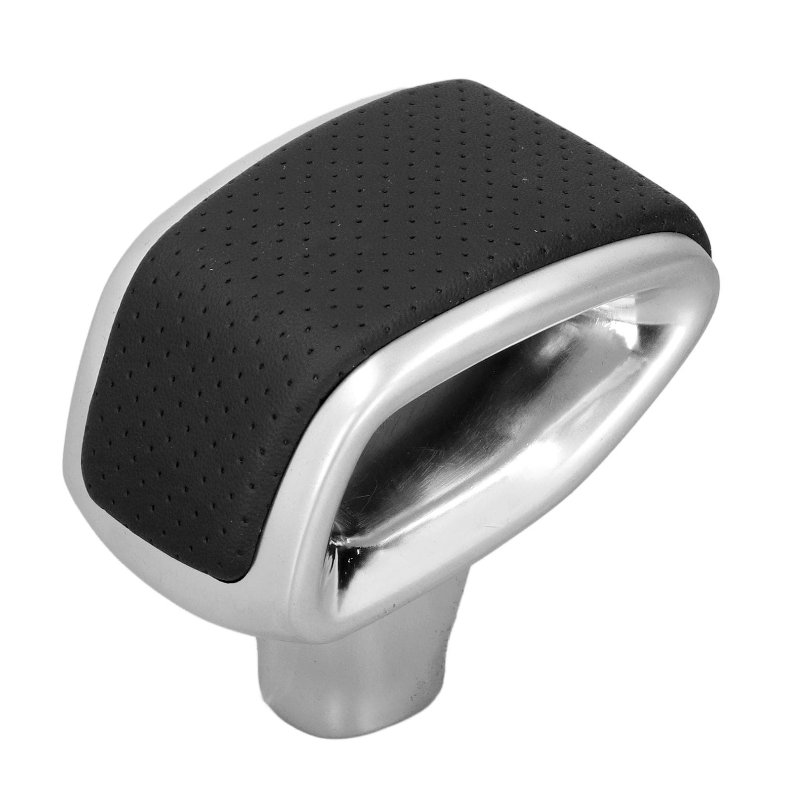 Car Gear Shift Knob Alloy Perforated Leather Replacement for Mercedes Benz GCLASS W463 G500 G350
