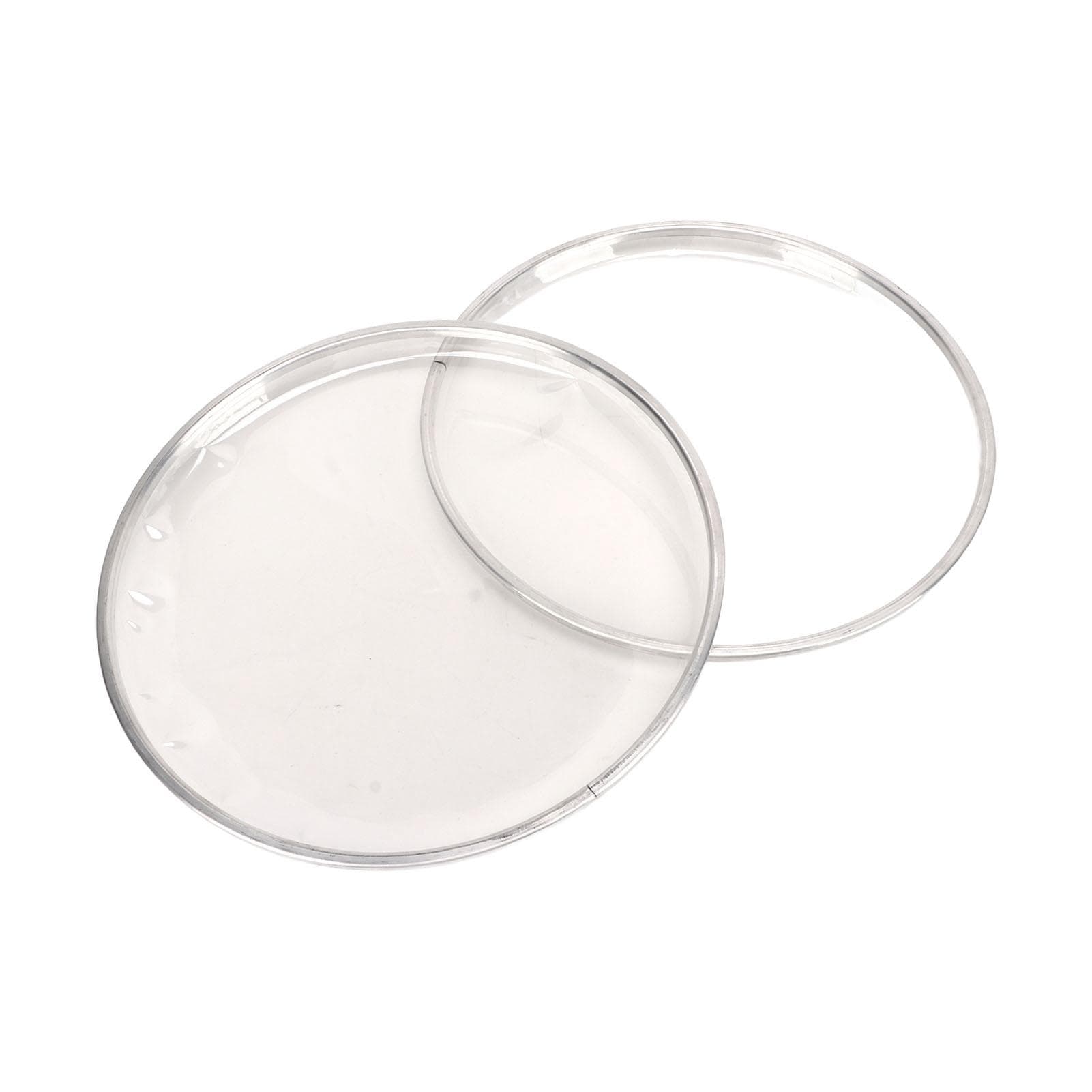 2Pcs Drumhead 8in Drum Head 2 Layer Polyester Film Instrument Accessory for Replacement Transparent transparent