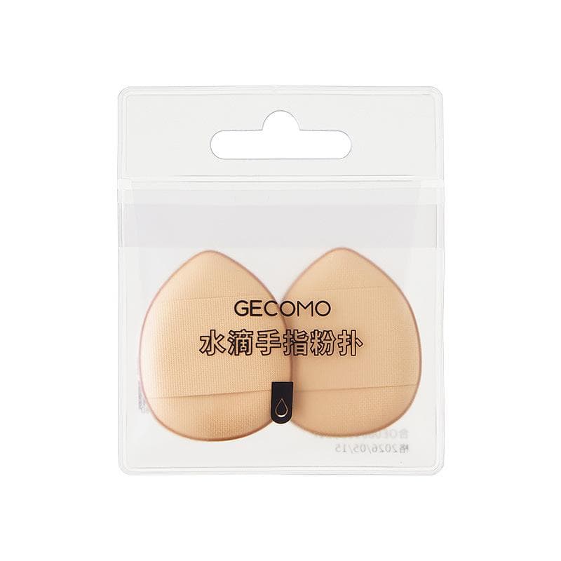 Mini Finger Puff Foundation Powder Blush Makeup Sponges Brush Facial Concealer Cream Makeup Cosmetic Tools For Women 2pcs