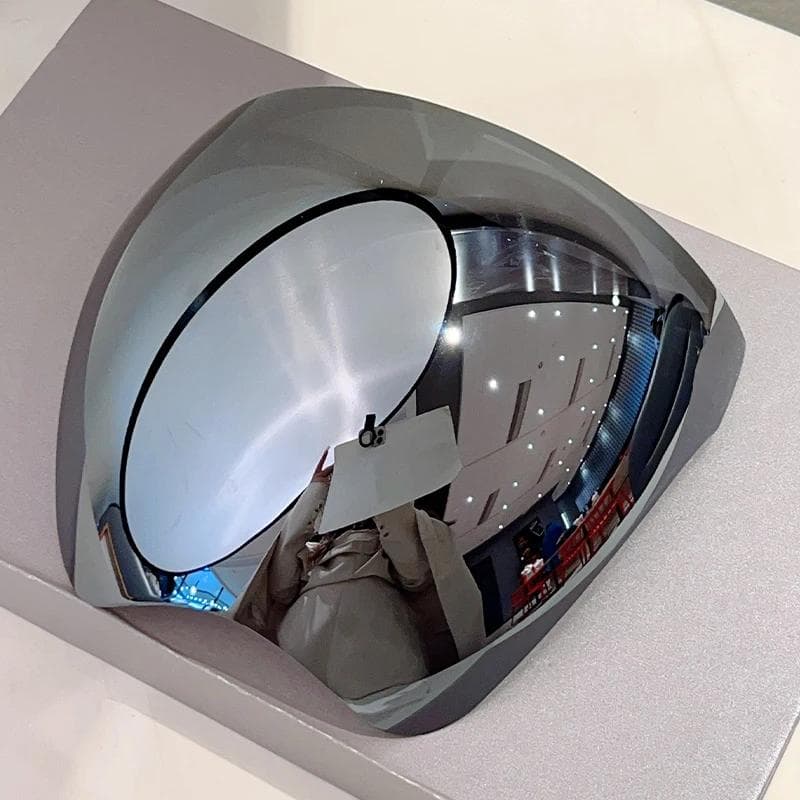 KAMMPT Huge Sports Goggle Futuristic Mirror Cycling Sunglasses Men Women Wrapped Round Anti UV Protective Shades Outdoor