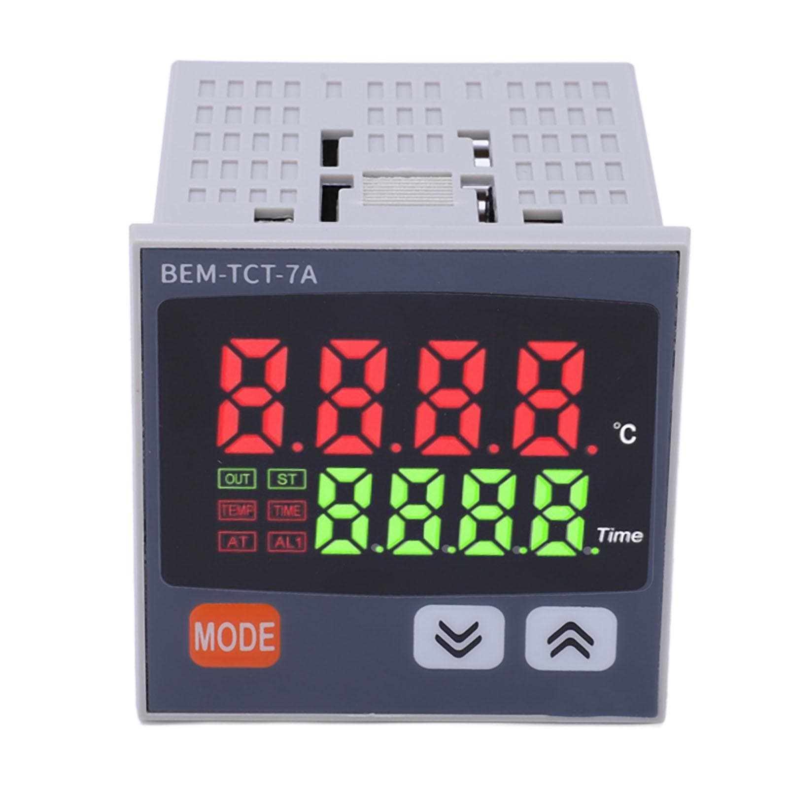 Digital Display Temperature Controller Relay Output Thermostat for Heat Press Machine 100?240V