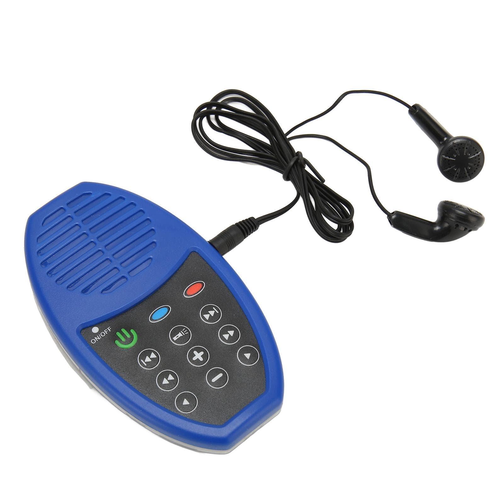 Bible Player Solar Charging 4G Capacity Portable Electronic Bible Reader with LED Light for Bible Spanish blue