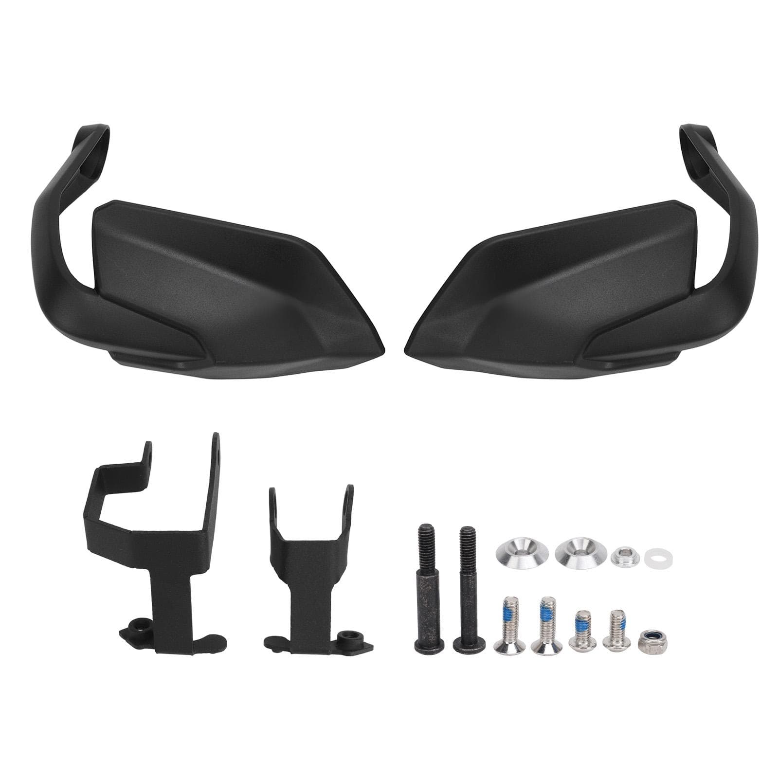 2PCS Motorcycle Handguard Shield Full Protection Wind Cold Handlebar Protector Deflectors for Sport