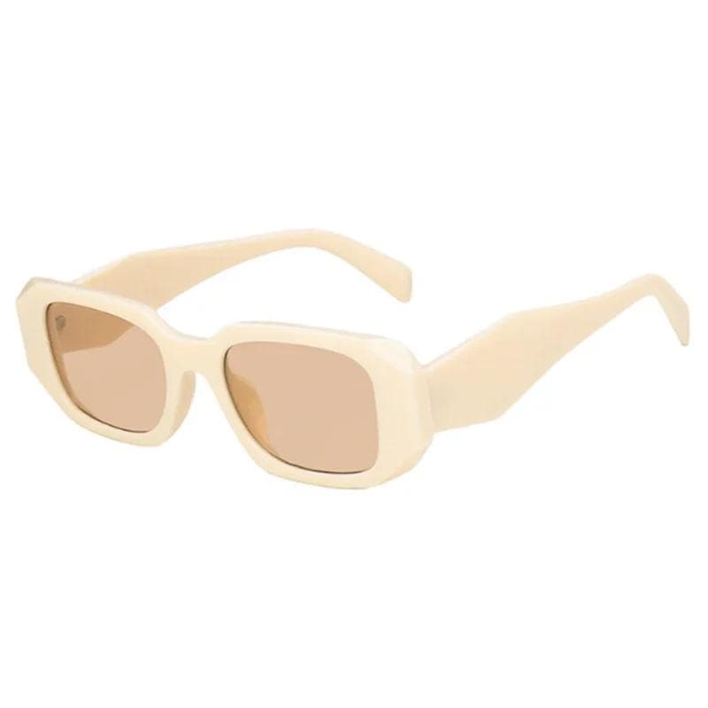 Fashion Square Sunglasses Women Vintage Retro Sun Glasses Female Personality Irregular Travel Oculos De Sol